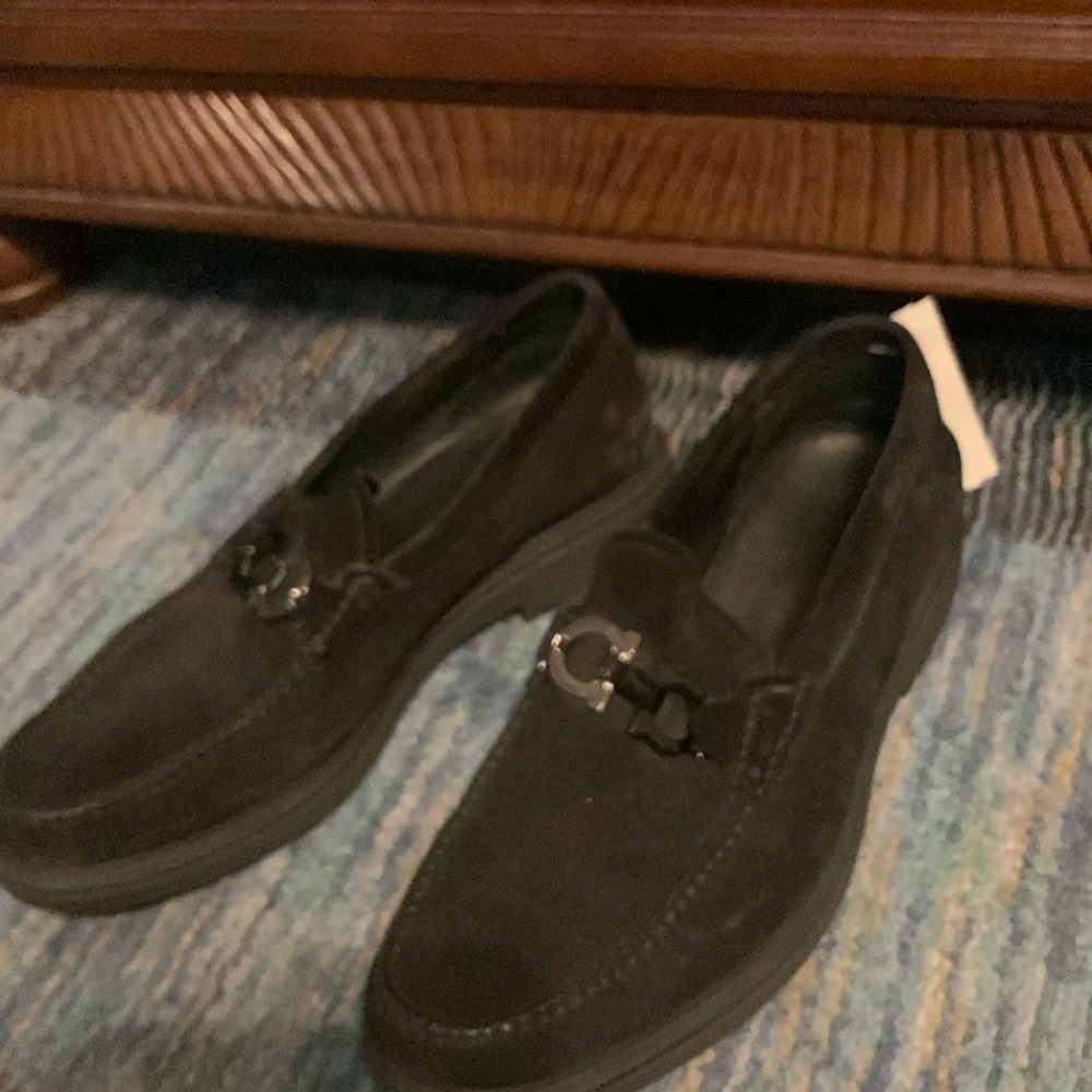 Men’s Suede Salvatore Ferragamo Size 7